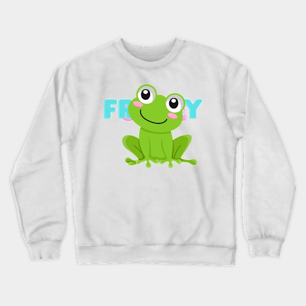 froggy Crewneck Sweatshirt by stylupp